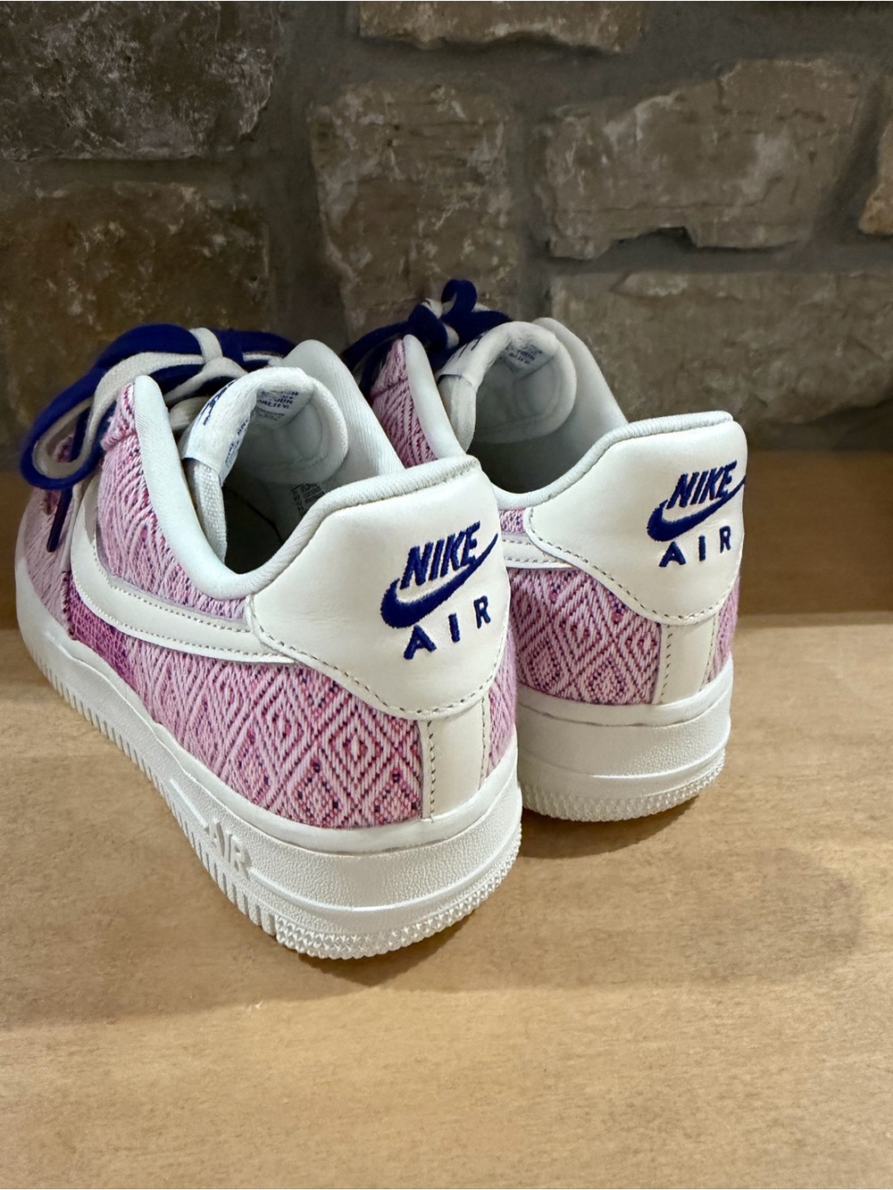 Nike Air Force 1 Low “Woven Together” Sneakers size 7 - Picture 8 of 14